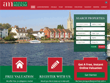 Tablet Screenshot of andrewmilsom.co.uk